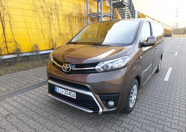 Toyota Proace Verso cena 112113 przebieg: 92500, rok produkcji 2021 z Warszawa małe 67